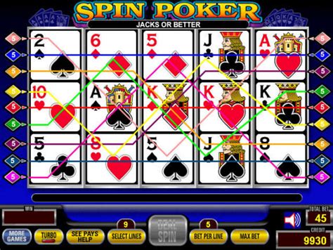 spin poker strategy.